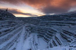 Aitik open pit mine