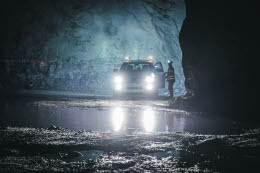 Boliden area, Kankberg mine underground