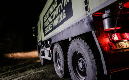 Boliden's Kristineberg mine, Volvo tests driverless truck 