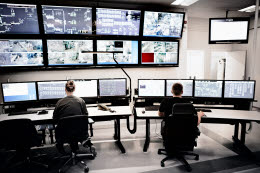 Aitik, control room